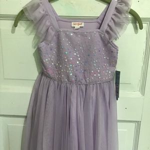 Cat & Jack Girls Purple Dress size XS
